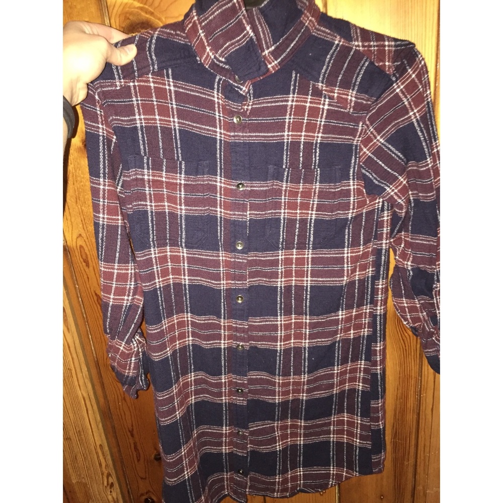 Flannel dress